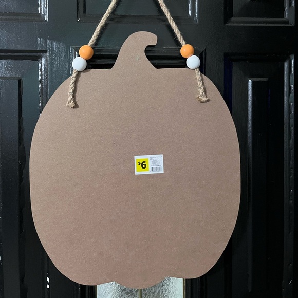 Hello Fall Pumpkin Wall Decor - Picture 2 of 2